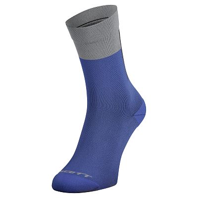 Превью  Носки велосипедные SCOTT Block Stripe Crew Dream Blue/Light Grey